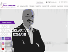 Tablet Screenshot of irfantarhan.com